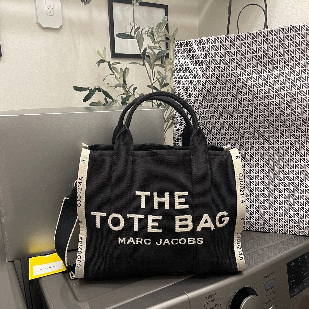 Marc Jacobs jacquard tote bag